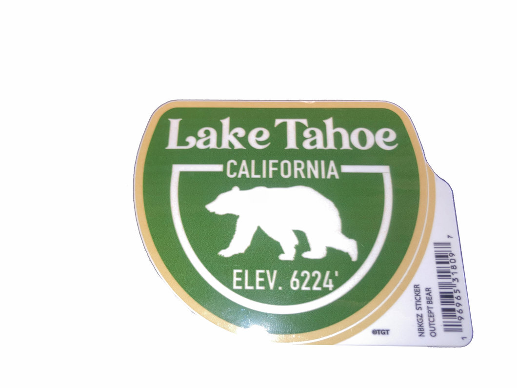 Sticker Tahoe Bear