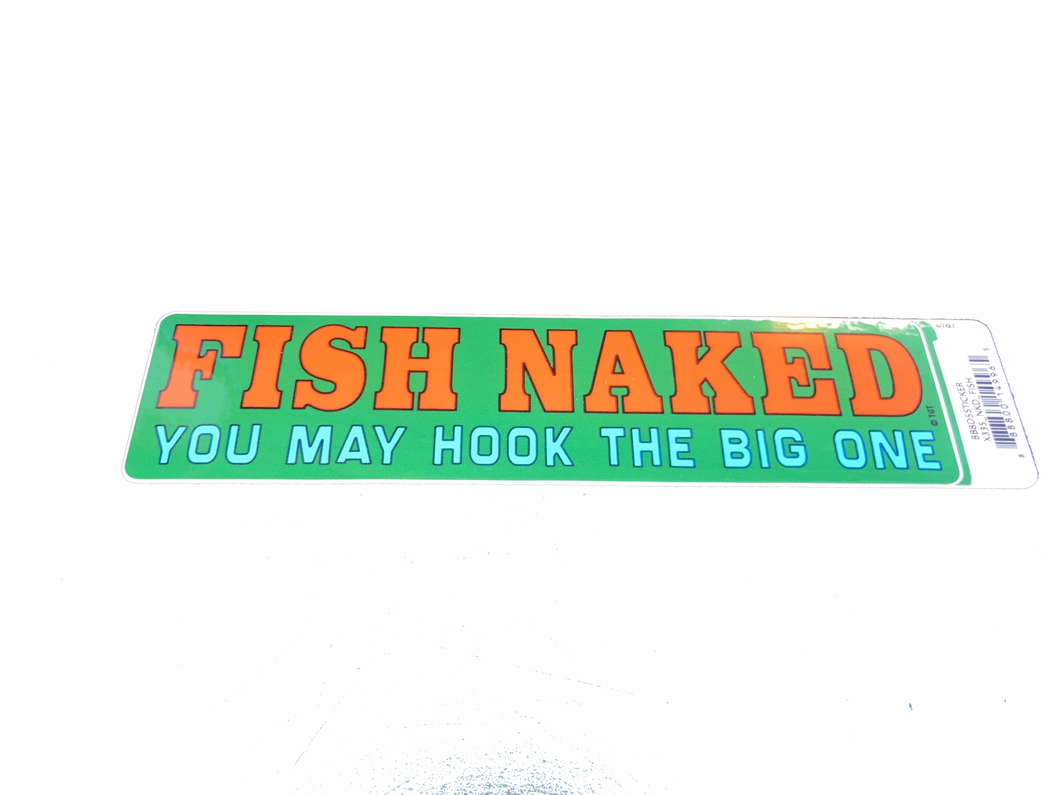 Sticker Fish Naked