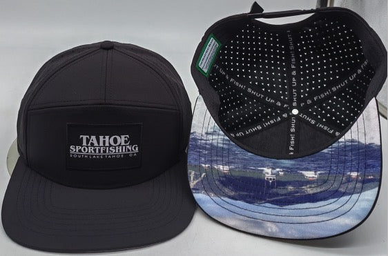 Tahoe Heartbeat Boat Under Brim Black Hat