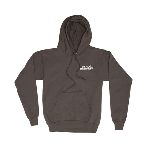 Charcoal Logo Hoodie - Front