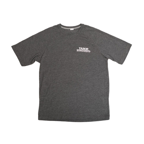 Athletic Gray Quick Dry T-Shirt - Front