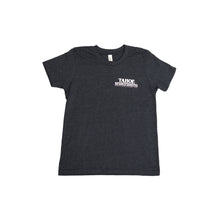 Load image into Gallery viewer, Heather Navy Kids Logo T-Shirt - Front
