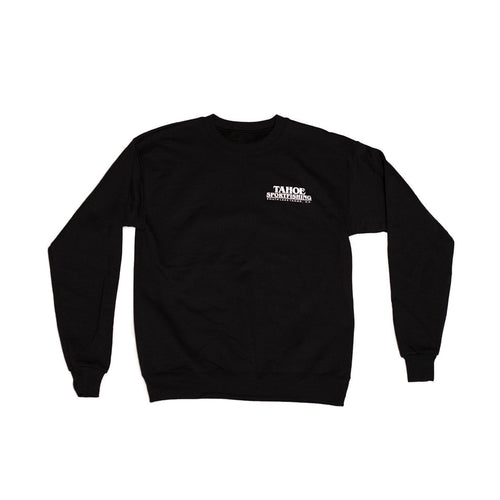 Black Crew Neck Sweatshirt - Front