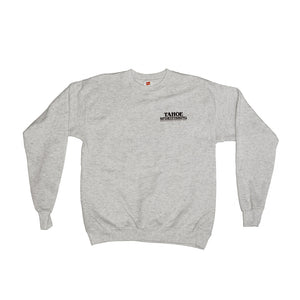 Ash Gray Crew Neck Sweatshirt - Front
